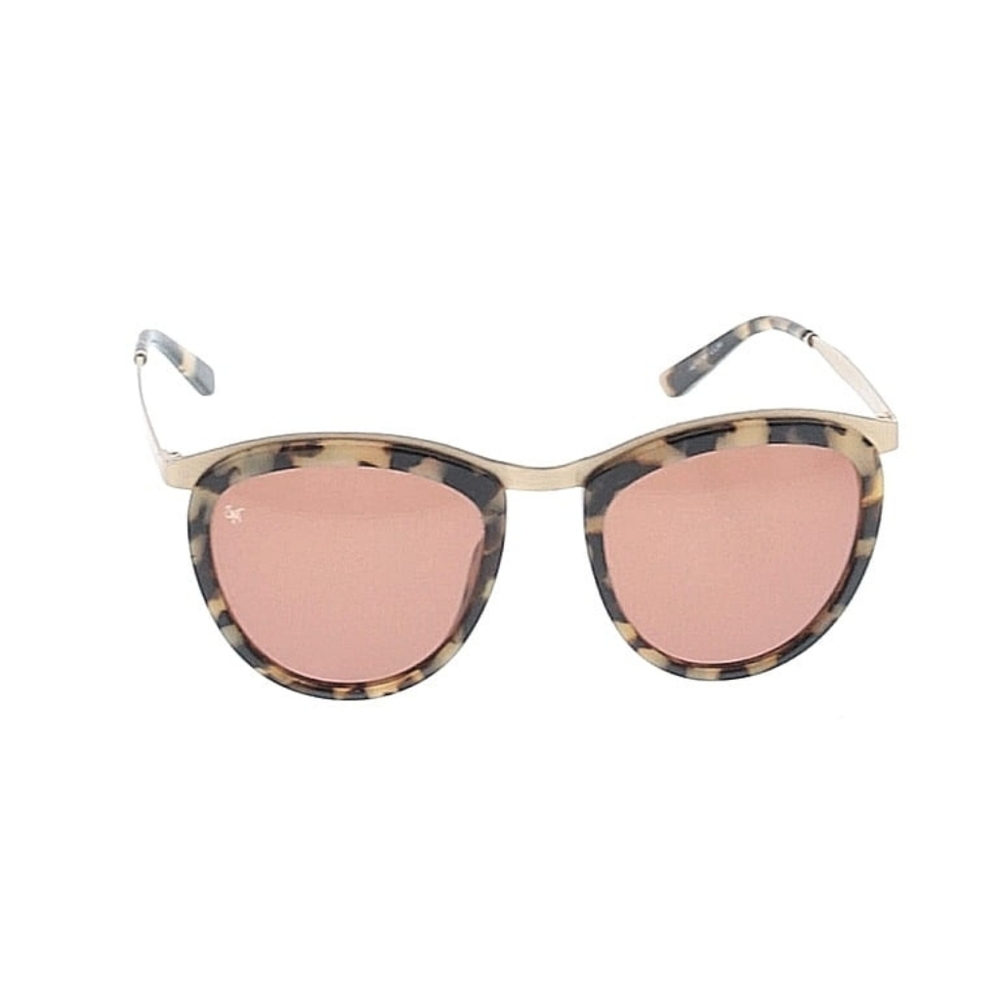 Smoke x Mirrors Marble Glam Comic Strip - Tortoise Shell And Gold With Case
